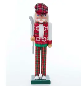Volume One Nutcracker - Red/Green Golfer