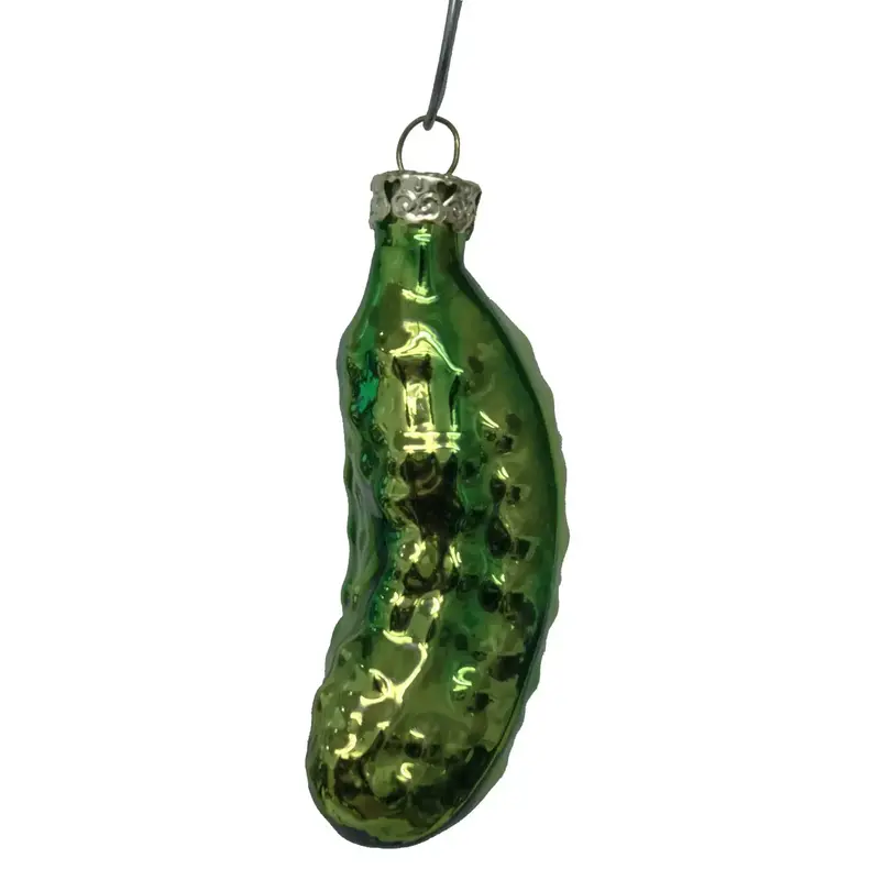 Kurt S. Adler Inc Ornament - Hand Blown Glass Pickle