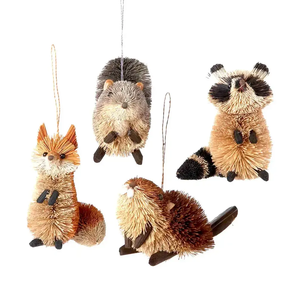 Kurt S. Adler Inc Ornament - Buri Woodland Animal Assorted