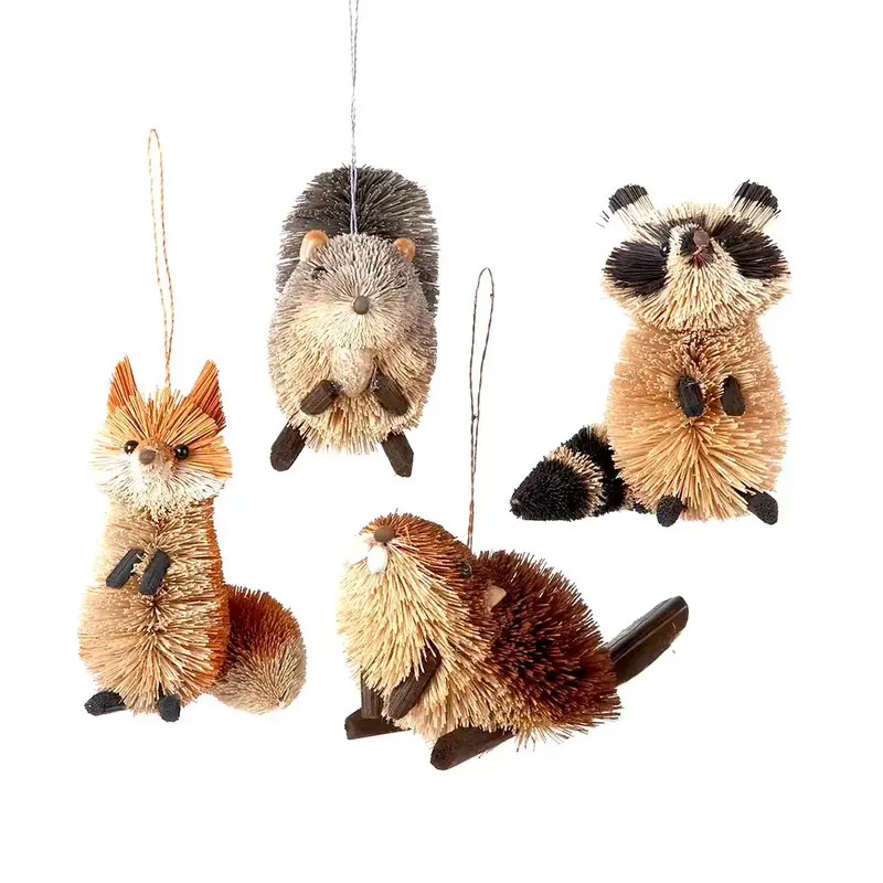 Kurt S. Adler Inc Ornament - Buri Woodland Animal Assorted