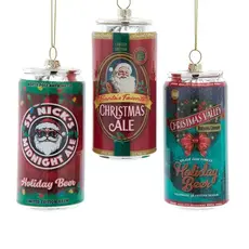 Volume One Ornament - Glass Christmas Beer Assorted