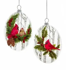 Volume One Ornament - Glass Cardinal Assorted