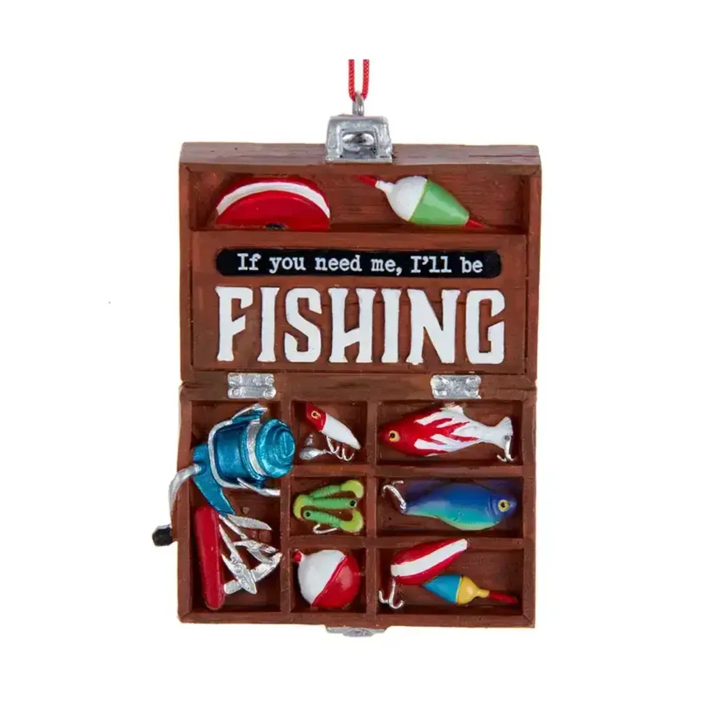 Volume One Ornament - Fishing Tackle Box