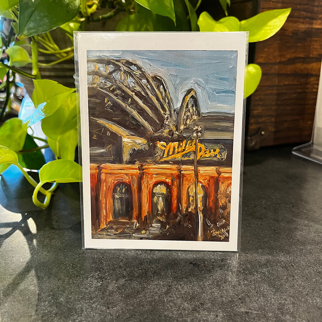 D Fredrick Creations LLC Art Card - Miller Park