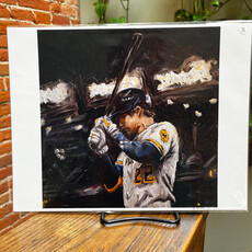 D Fredrick Creations LLC 8.5x11 Print - Yelich Under Lights