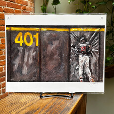 D Fredrick Creations LLC 8.5x11 Print - Yelich Crash