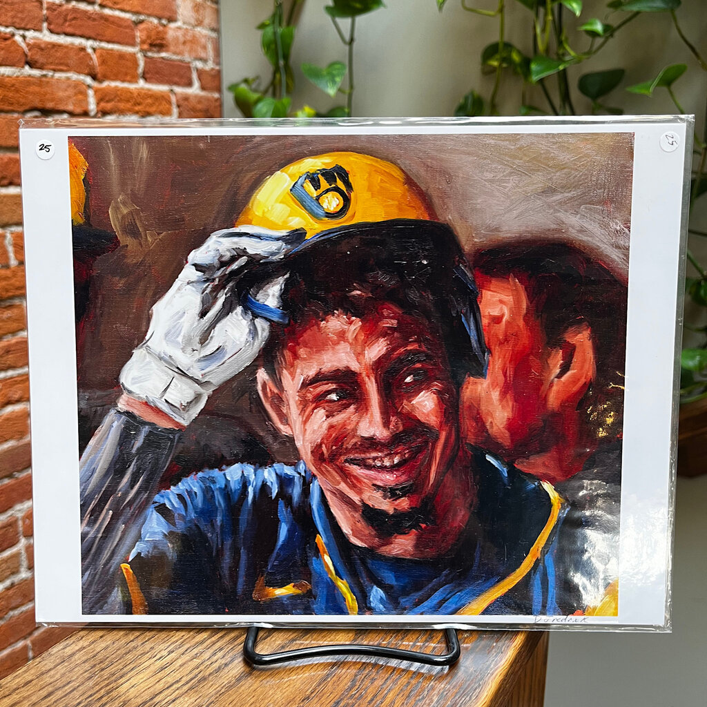 D Fredrick Creations LLC 8.5x11 Print - Willy Adames