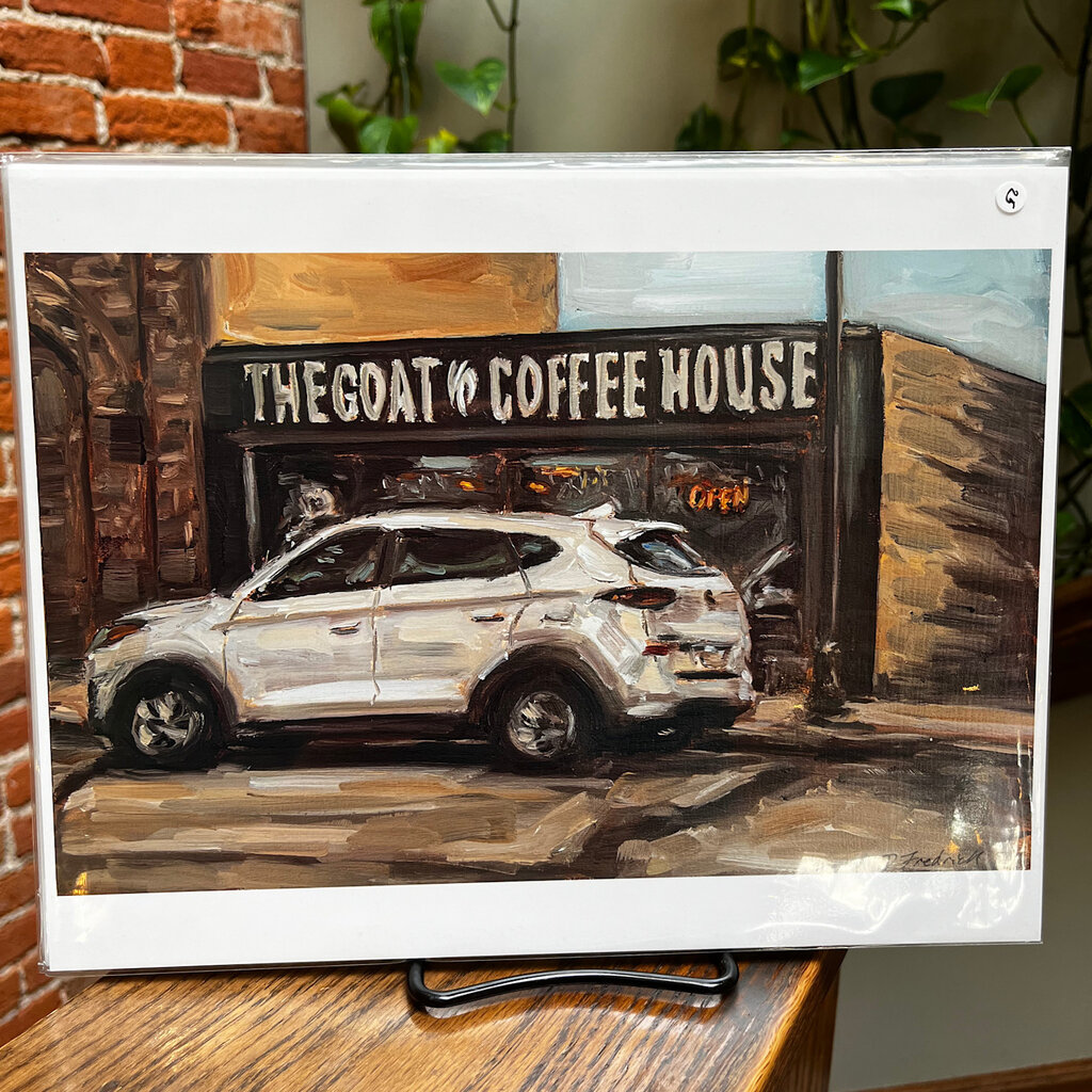 D Fredrick Creations LLC 8.5x11 Print - The Goat