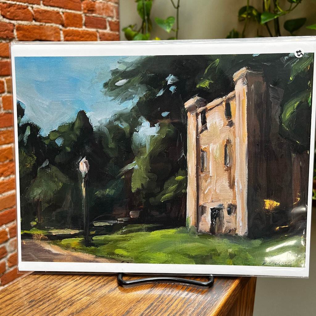 D Fredrick Creations LLC 8.5x11 Print - Owen Park Bandshell Backend