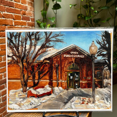 D Fredrick Creations LLC 8.5x11 Print - Owen Library