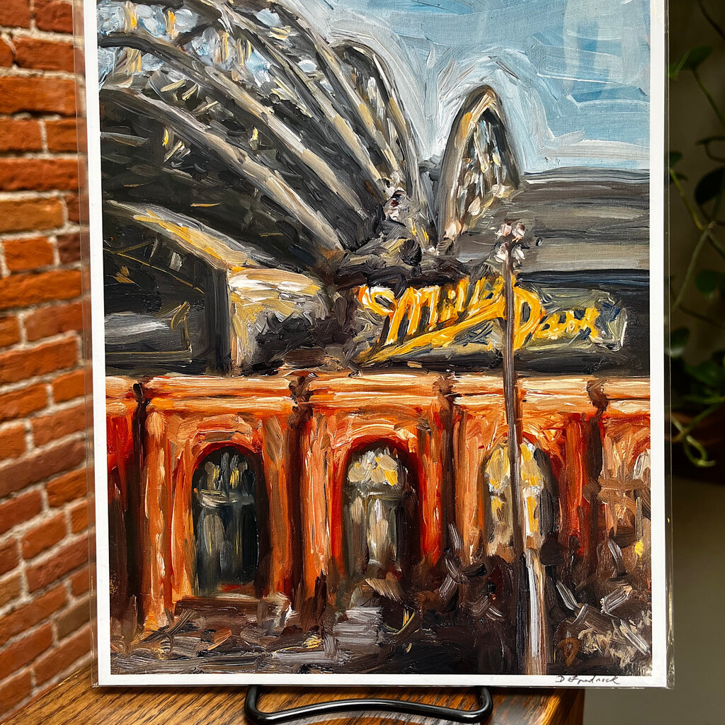 D Fredrick Creations LLC 8.5x11 Print - Miller Park