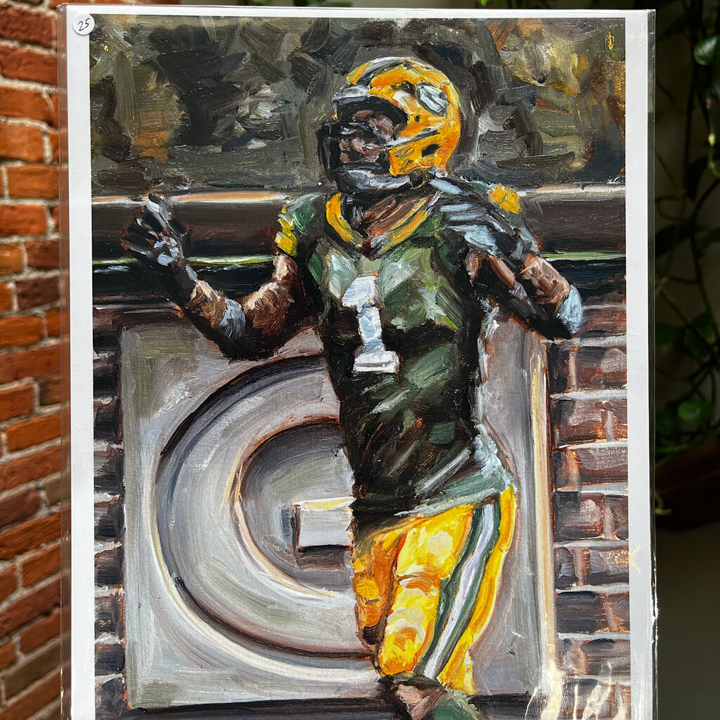 D Fredrick Creations LLC 8.5x11 Print - Micah Parsons