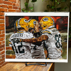 D Fredrick Creations LLC 8.5x11 Print - Huddle Celebration