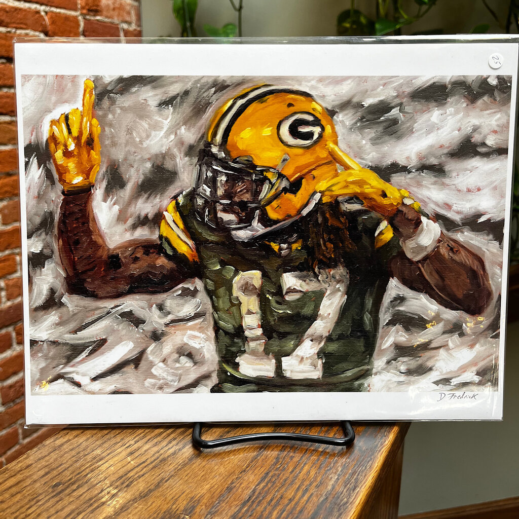 D Fredrick Creations LLC 8.5x11 Print - Devante Adams 2