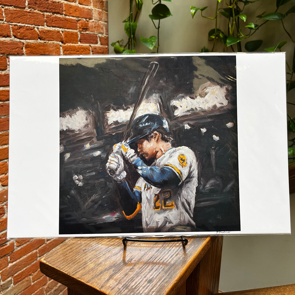 D Fredrick Creations LLC 11x17 Print - Yelich Under Lights