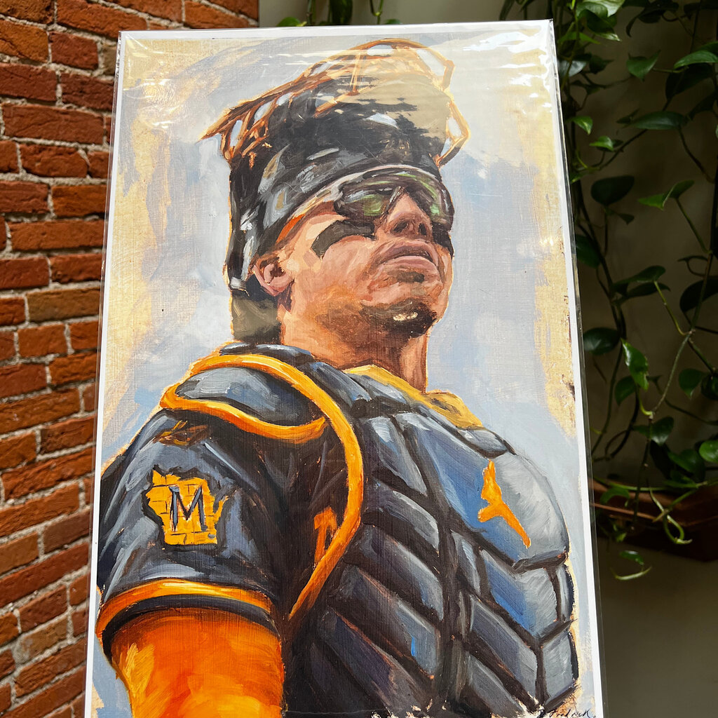 D Fredrick Creations LLC 11x17 Print - William Contreras