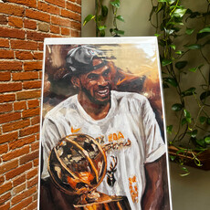 D Fredrick Creations LLC 11x17 Print - Khris Middleton 2021 Champion