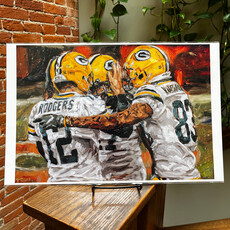 D Fredrick Creations LLC 11x17 Print - Huddle Celebration