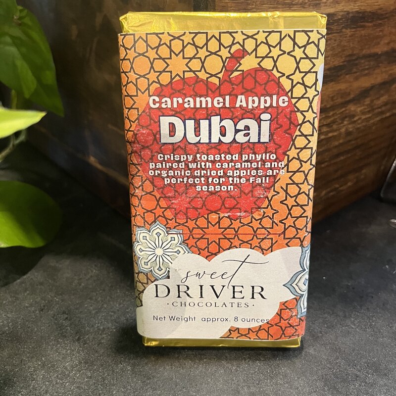 Sweet Driver Chocolates Sweet Driver Chocolates - Caramel Apple Dubai Bar (Large)