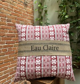 First & Foremost Eau Claire Cardinal Pillow