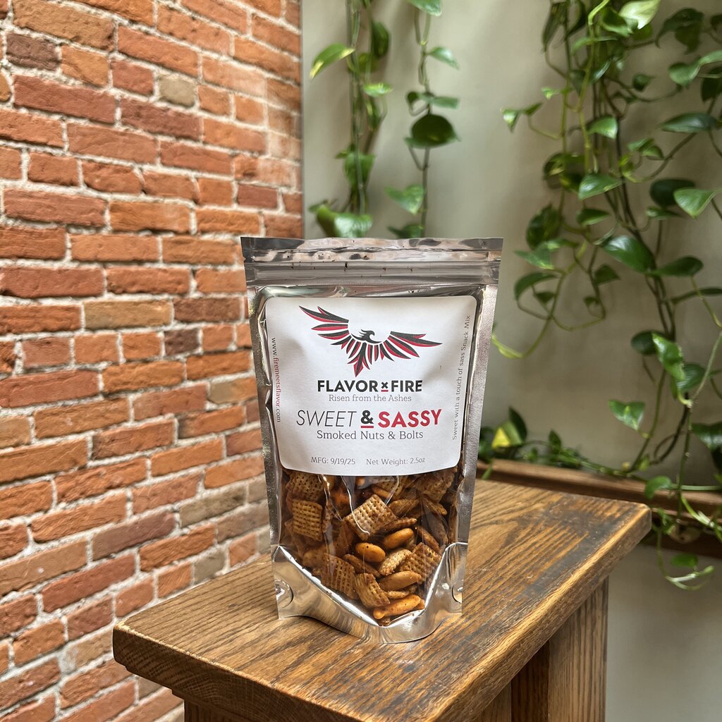 Flavor x Fire (Richard Kreitel) Nuts & Bolts - Sweet & Sassy