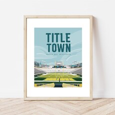 Kinden Shop Green Bay Title Town - 11x14 Print