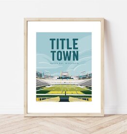 Kinden Shop Green Bay Title Town - 11x14 Print