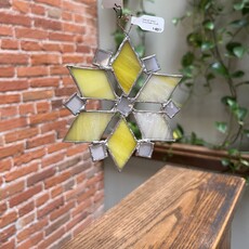 Nancy Jackson Stained Glass -  Snowflake Small