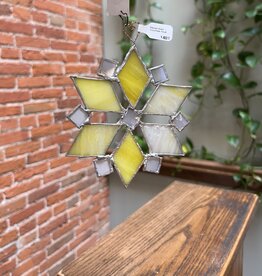 Nancy Jackson Stained Glass -  Snowflake Small