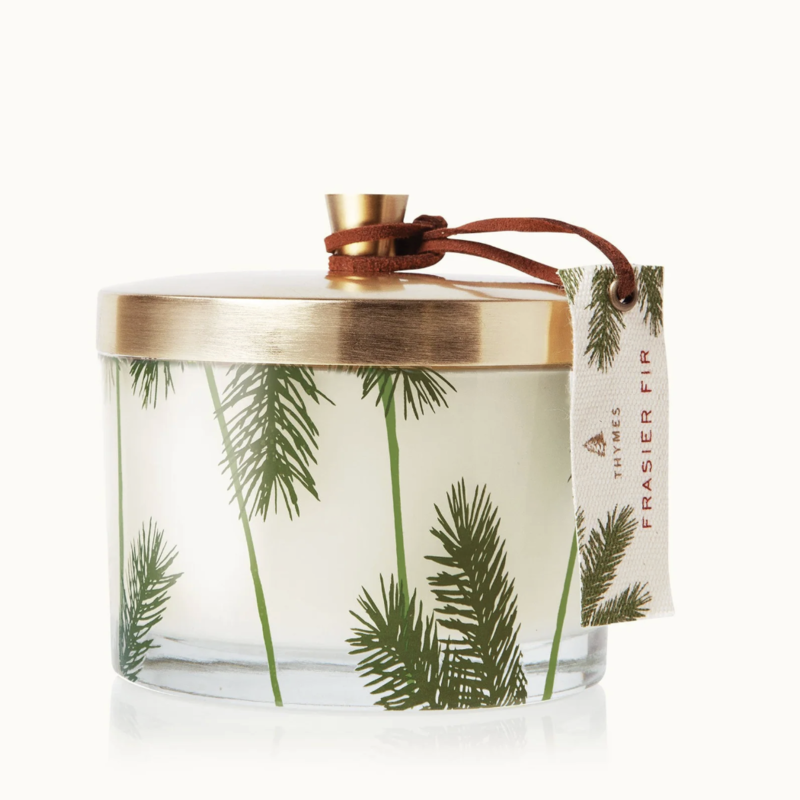 Thymes Frasier Fir Pine Needle 3 Wick Candle