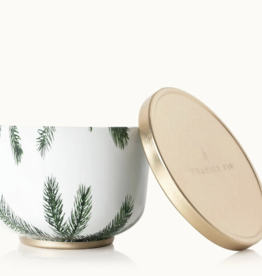 Thymes Frasier Fir Gold Lid Poured Candle Tin  (6.5 oz)