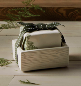 Thymes Frasier Fir Bar Soap & Dish Set (5.5 oz)