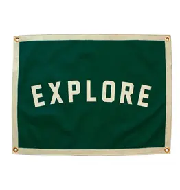 Oxford Pennant Explore Camp Flag