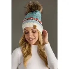 Lt. Blue Fox Pattern Hat