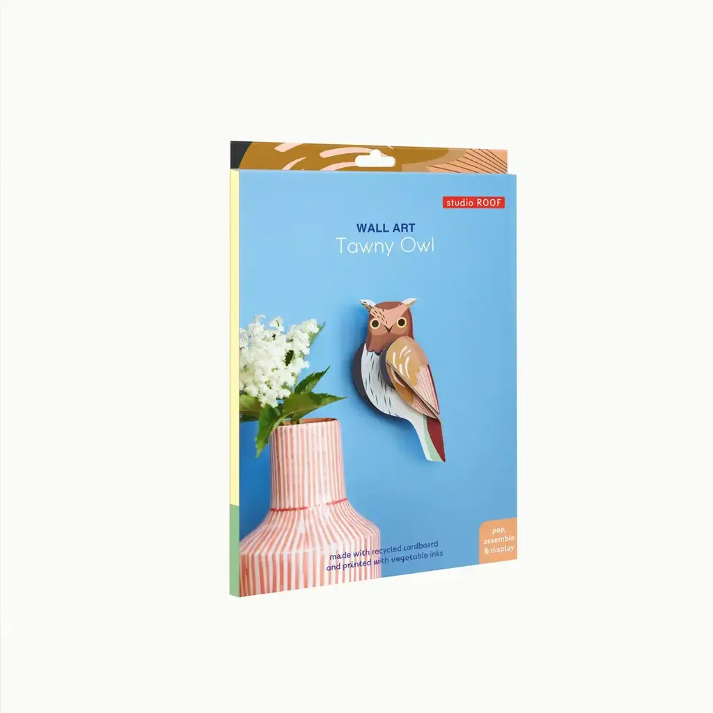 Studio Roof Wall Decoration - Tawny Owl