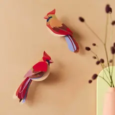 Studio Roof Wall Decoration - Cardinals, Set of 2