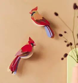 Studio Roof Wall Decoration - Cardinals, Set of 2