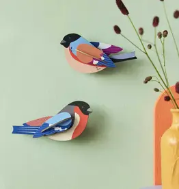 Studio Roof Wall Decoration - Finches, Set of 2