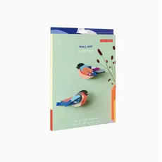 Studio Roof Wall Decoration - Finches, Set of 2
