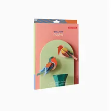 Studio Roof Wall Decoration - Robins, Set of 2
