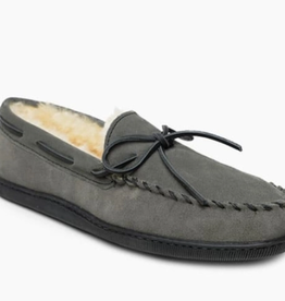 Minnetonka Minnetonka Sheepskin "Grey" Slipper