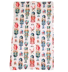 Driftless Studios Christmas Nutcracker Waffle Tea Towels