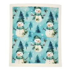 Driftless Studios Snowman Swedish Dishcloths