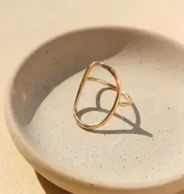 Token (Faire) Token Jewelry - Olivia Ring - Size 8, 14k Gold Fill