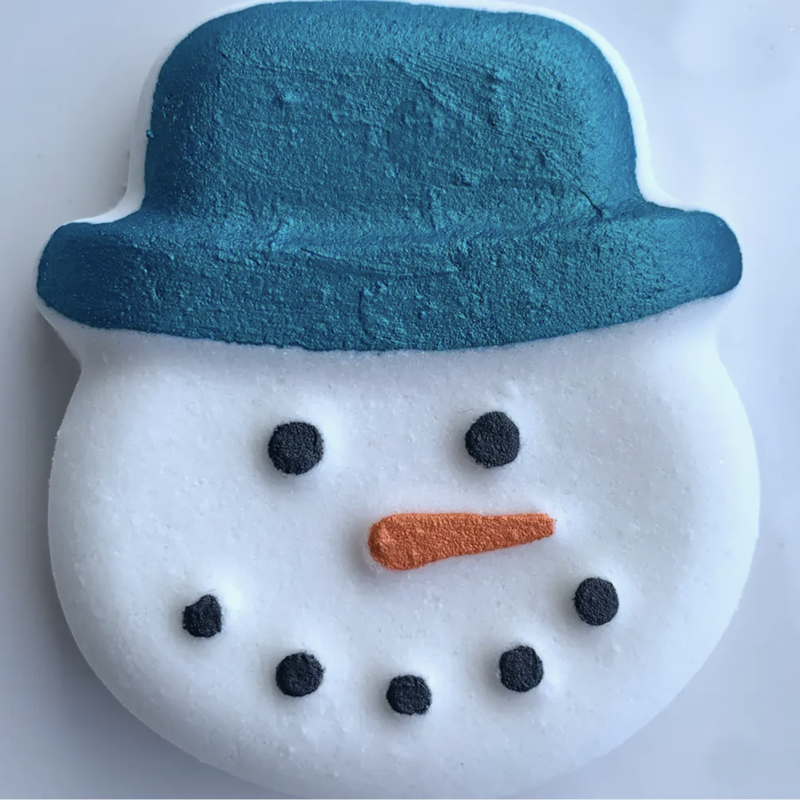 Poppy & Thyme Bath Bomb - Snowman with Hat