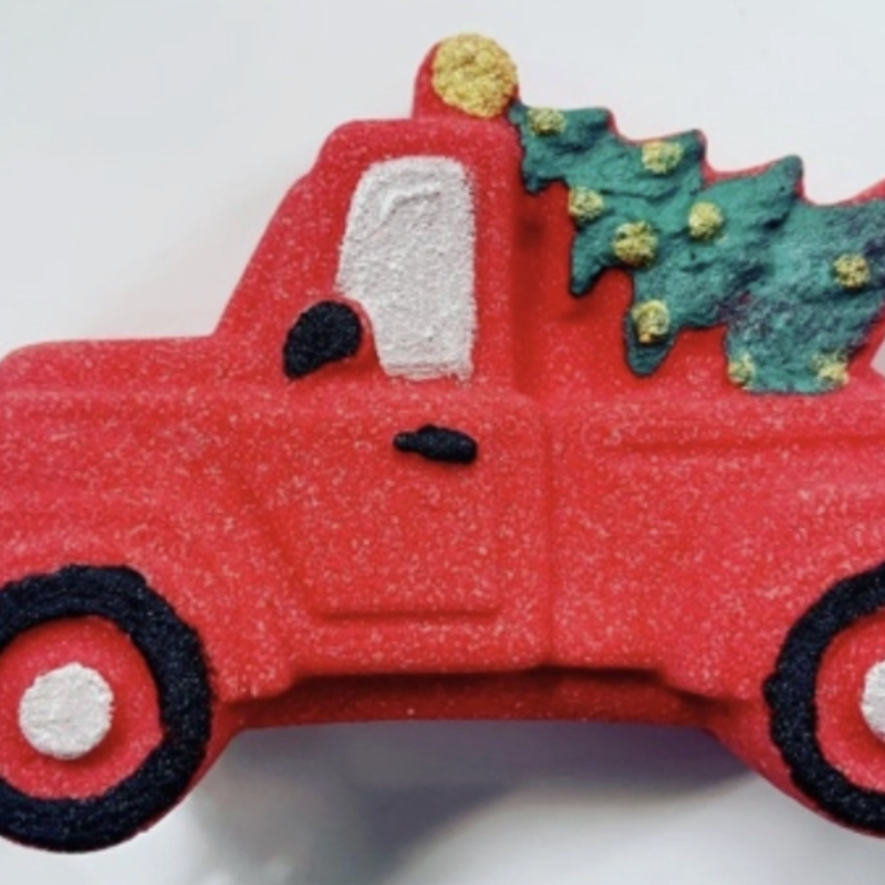 Poppy & Thyme Bath Bomb - Christmas Truck