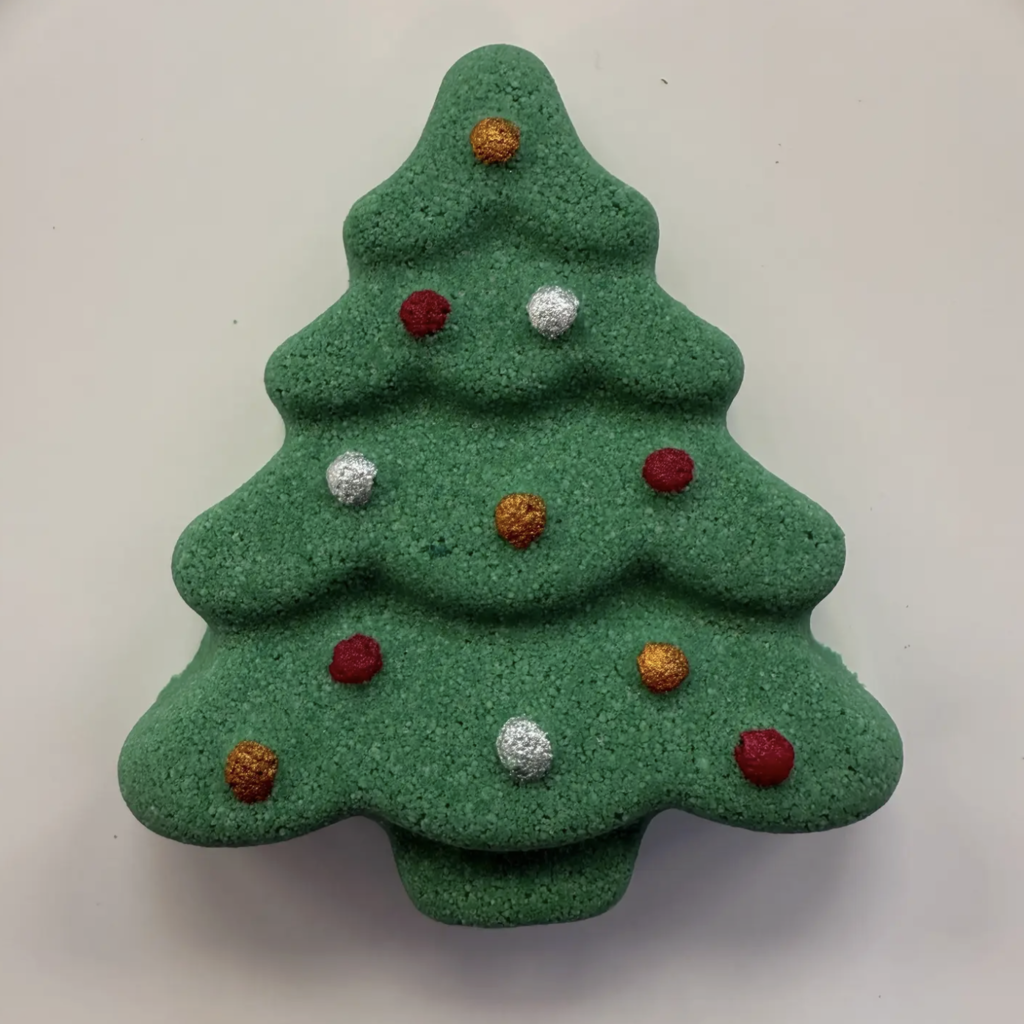 Poppy & Thyme Bath Bomb - Christmas Tree