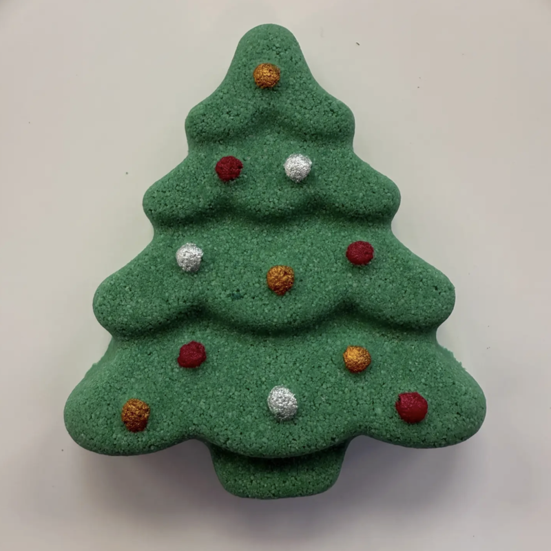Poppy & Thyme Bath Bomb - Christmas Tree