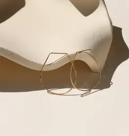 Token (Faire) Canyon Hoops - 14 k Gold Fill