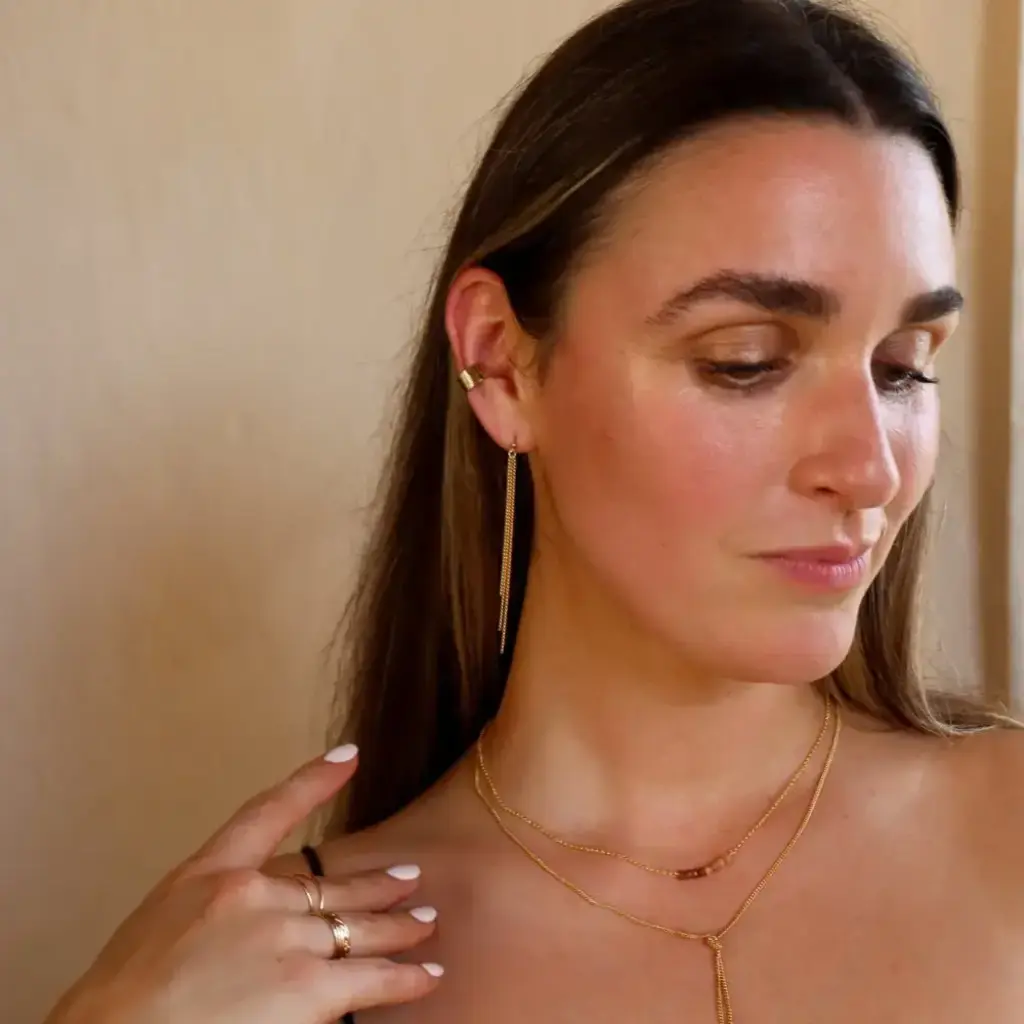 Token (Faire) Makara Waterfall Earrings - 14k Gold Fill